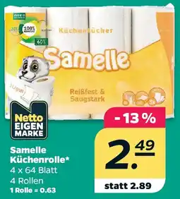 Netto Samelle Küchenrolle Angebot