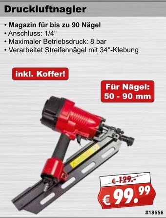 Stabilo Fachmarkt Druckluftnagler Angebot