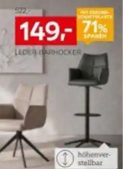 XXXLutz LEDER-BARHOCKER Angebot
