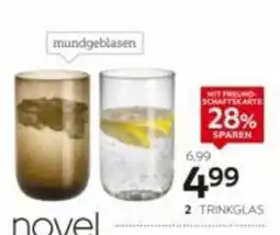 XXXLutz novel TRINKGLAS Angebot