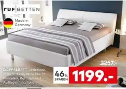 porta RUF BETTEN DOPPELBETT, Lederlook Angebot