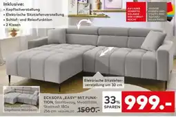 porta ECKSOFA "EASY" MIT FUNKTION Angebot