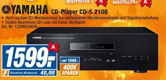 expert Techno Land Yamaha CD-Player | CD-S2100 Angebot