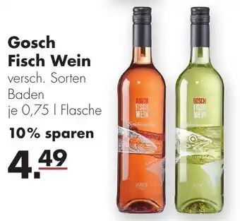 Handelshof Gosch Fisch Wein 0,75L Angebot