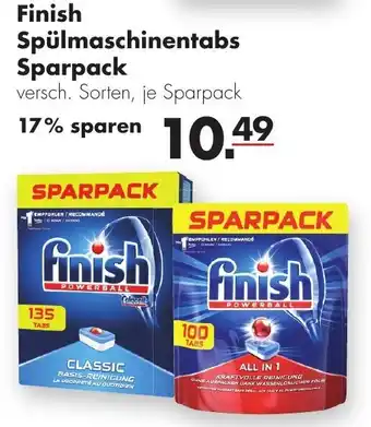 Handelshof Finish Spülmaschinentabs Sparpack Angebot