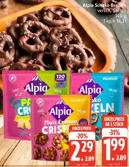 Marktkauf Alpia Schoko Brezeln Angebot