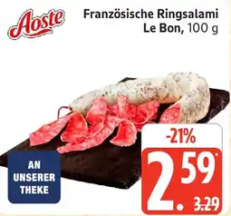 Marktkauf Aoste Französische Ringsalami Angebot
