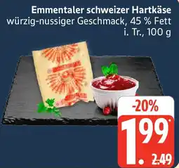 Marktkauf Emmentaler schweizer Hartkäse Angebot