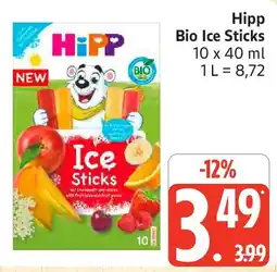 Marktkauf Hipp Bio Ice Sticks Angebot