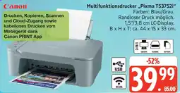Marktkauf Canon Multifunktionsdrucker Pixma TS3752i Angebot