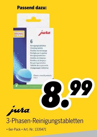 MEDIMAX Jura 3 Phasen Reinigungstabletten Angebot