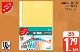 Marktkauf GUT & GÜNSTIG Schnellhefter Angebot