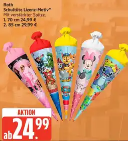 Marktkauf Roth Schultüte Lizenz-Motiv Angebot