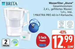 Marktkauf BRITA Wasserfilter Aluna Angebot