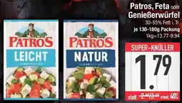 E-Center Patros, Feta oder Genießerwürfel Angebot