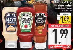 E-Center Heinz Ketchup oder Mayonnaise Angebot