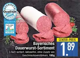 E-Center Bayerisches Dauerwurst-Sortiment Angebot