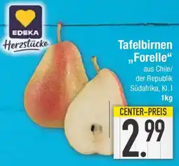 E-Center EDEKA Tafelbirnen Forelle Angebot