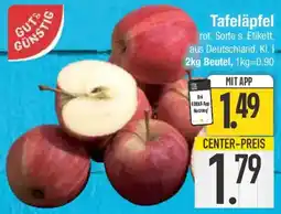 E-Center GUT & GÜNSTIG Tafeläpfel Angebot