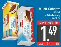 E-Center Milch-Schnitte Angebot