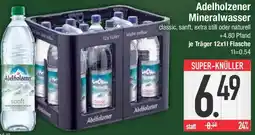 E-Center Adelholzener Mineralwasser Angebot