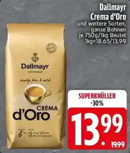 Edeka Dallmayr Crema d'Oro Angebot