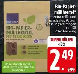 Edeka Bio-Papiermüllbeutel Angebot