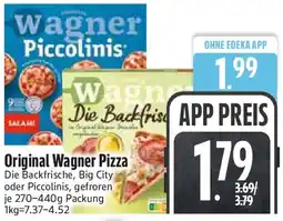 Edeka Original Wagner Pizza Angebot