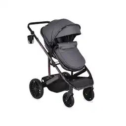 Netto Marken-Discount Moni Kombikinderwagen 3 in 1 all Road umbaubar Babyschale Sportsitz Tragetasche grau Angebot