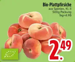 Edeka Bio-Plattpfirsiche Angebot