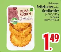 Edeka Pahmeyer Reibekuchen oder Gemüsetaler Angebot