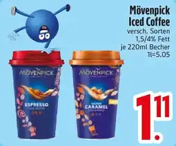 Edeka Mövenpick Iced Coffee Angebot