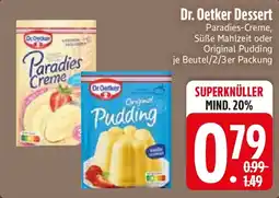Edeka Dr. Oetker Dessert Angebot