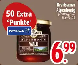Edeka Breitsamer Alpenhonig Angebot