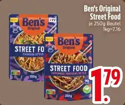 Edeka Ben's Original Street Food Angebot