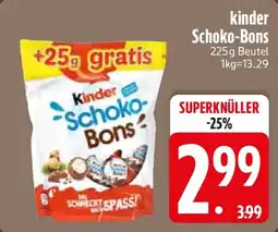 Edeka kinder Schoko-Bons Angebot
