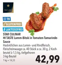 CITTI Markt STAR CULINAR HI TASTE Lamm-Bitok in Tomaten-Tamarinde-Sauce Angebot
