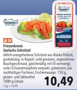 CITTI Markt Friesenkrone Seelachs-Schnitzel Angebot