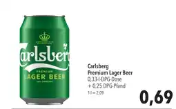 CITTI Markt Carlsberg Premium Lager Beer Angebot