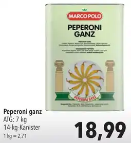 CITTI Markt Marco Polo Peperoni ganz Angebot