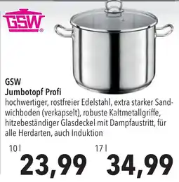 CITTI Markt GSW Jumbotopf Profi Angebot