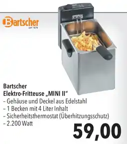 CITTI Markt Bartscher Elektro-Fritteuse "MINI II" Angebot