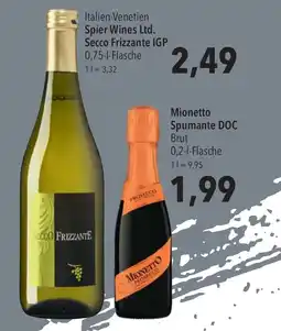 CITTI Markt Spier Wines Ltd. Secco Frizzante IGP Angebot