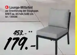 Zurbrüggen amatio SITZGRUPPE ZAMORA - Lounge-Mittelteil Angebot