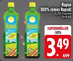 Edeka Rapso 100% reines Rapsöl Angebot