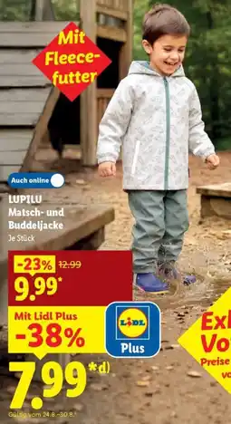 Lidl LUPILU Matsch- und Buddeljacke Angebot