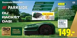 Lidl PARKSIDE Mähroboter 20 V Angebot