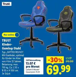 Lidl TRUST Kinder-Gaming-Stuhl Angebot