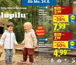 Lidl LUPILU Matsch- und Buddeljacke Angebot