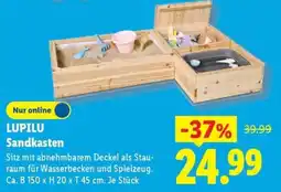 Lidl LUPILU Sandkasten Angebot